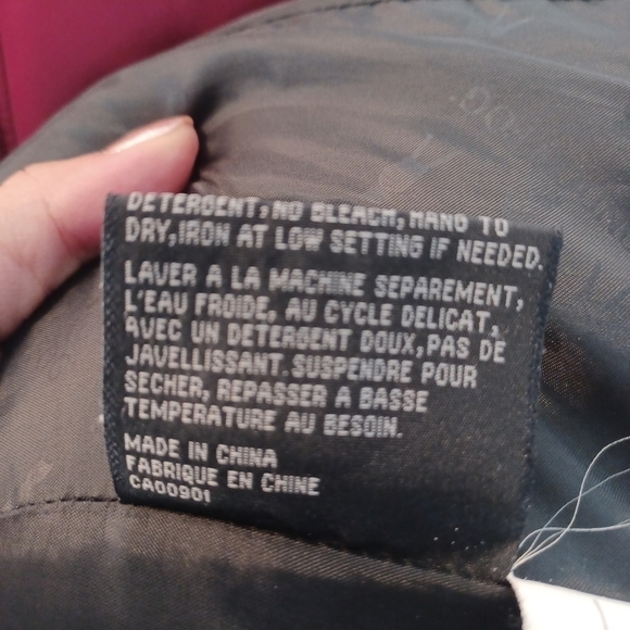 LONDON Fog Red Woman's Jacket with Removable Hood - Picture 12 of 15